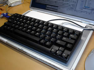 PowerBookG4̂gappyHacking Keyboard